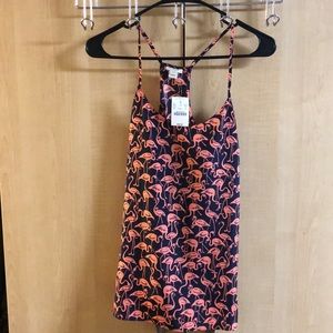 Never worn J.Crew Flamingo tank top